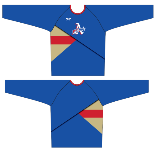 Americas HS Long Sleeve Blue Dri-Fit