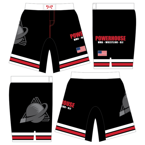 Powerhouse MMA Custom Fight Shorts