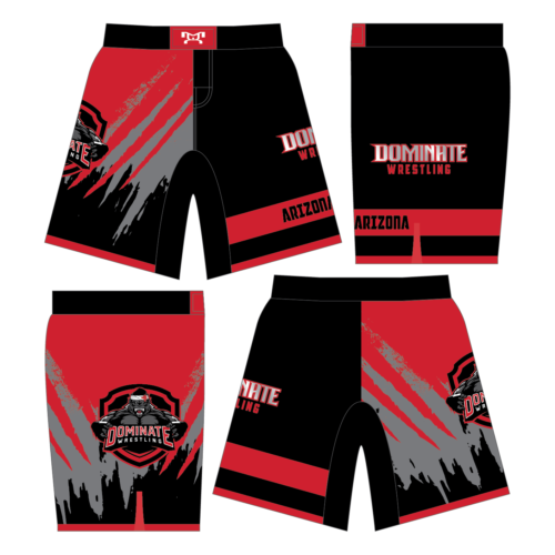 Dominate Wrestling Club Custom Fight Shorts