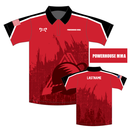 Powerhouse MMA MEN'S Custom Polo