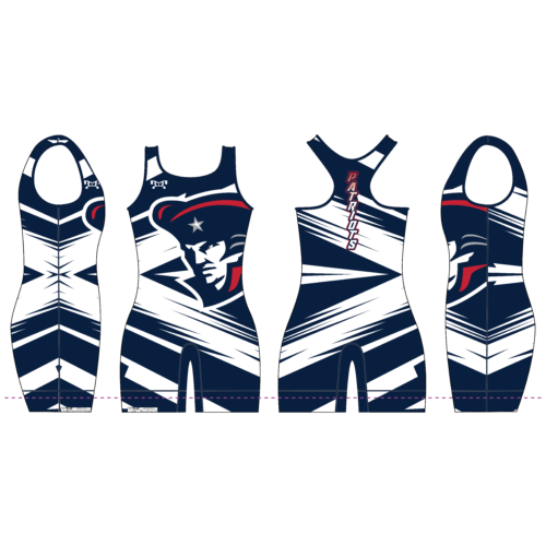 PWC Custom Women's BLUE/ White Singlet 2023