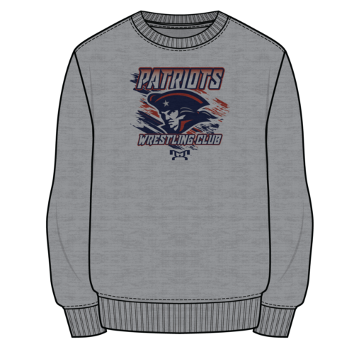 PWC  Sublimated Decal Grey Crewneck