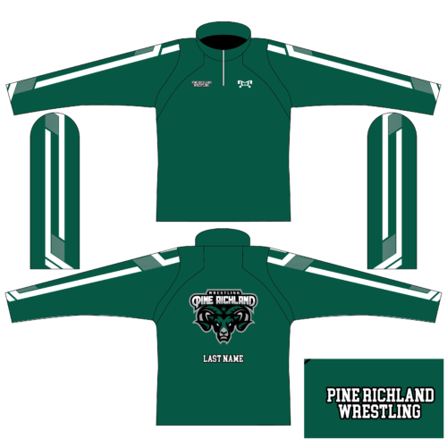 Pine Richland Wrestling Club Men's, Women's, & Youth Quarter Zip