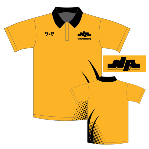 NA Girls HS Gold Custom Polo