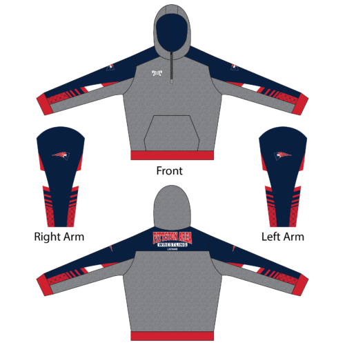 Pittston Area Elementary  Custom Quarter Zip Hoodie  2023