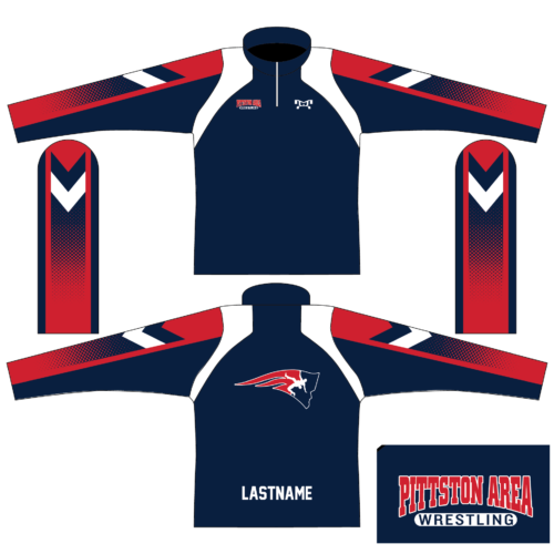 Pittston Area Elementary  Men's Quarter Zip