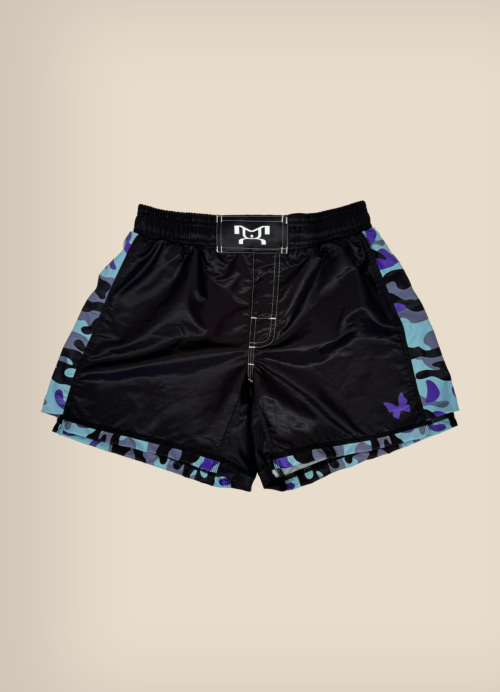 Women's Azure Camo Fight Shorts