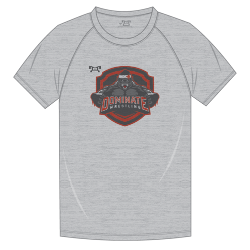 Dominate Wrestling Club Custom Sublimated Decal T Shirt