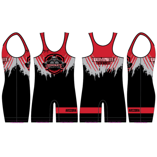 Dominate Wrestling Club Custom Singlet
