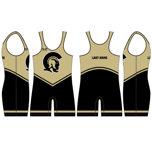 Trojan Express Wrestling Club HOME Custom Singlet