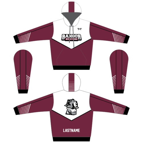High School Bangor Sublimated  Hoodie