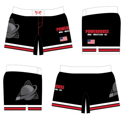 Powerhouse MMA Women's Custom Micro Stretch Fight Shorts