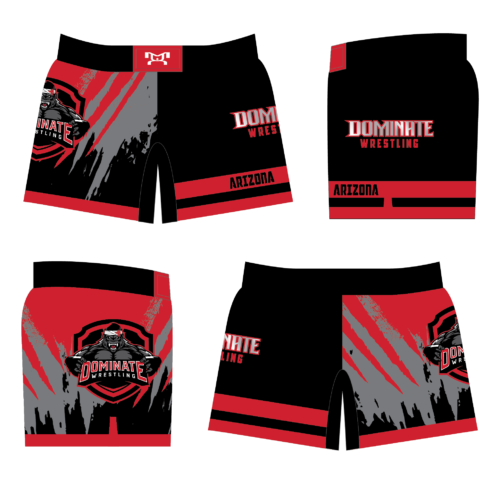 Dominate Wrestling Club Women's Custom Fight Shorts