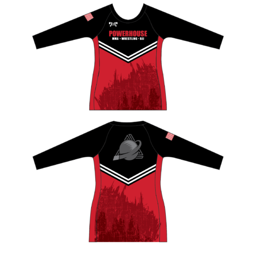 MPowerhouse MMA Custom Women's Compression Long Sleeve Shirt