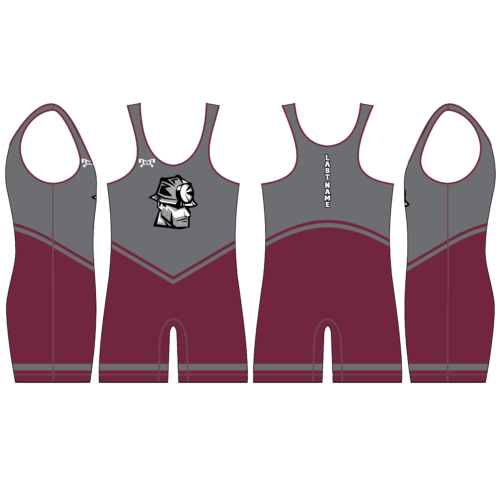 High School Bangor Men's GREY Singlet 2023