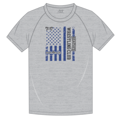 Real Life Wrestling Club Custom Sublimated Decal T Shirt
