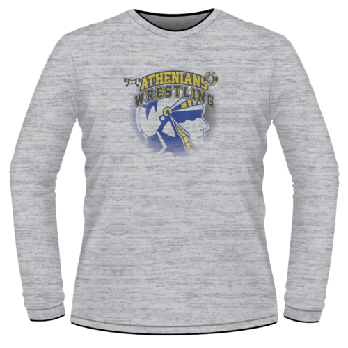 ATHENIANS WRESTLING CLUB Custom Sublimated Decal Long Sleeve