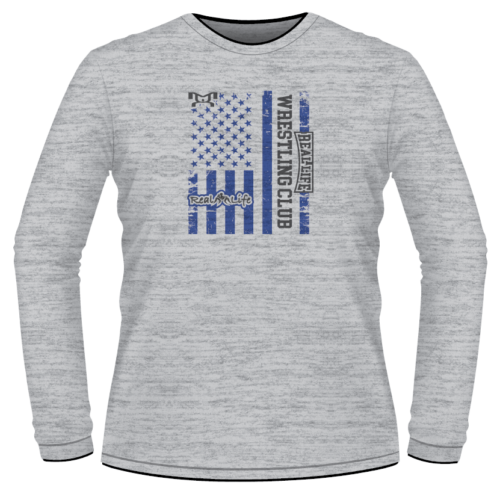 Real Life Wrestling Club Custom Sublimated Decal Long Sleeve