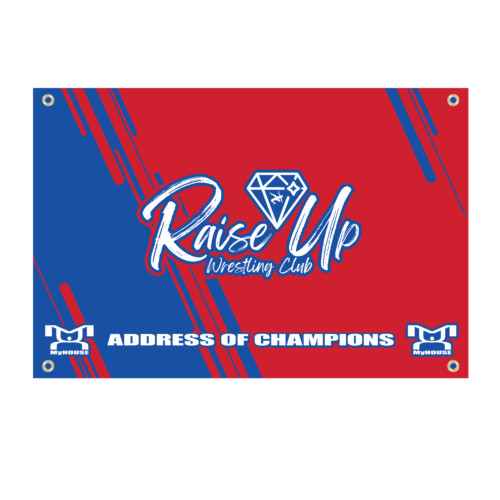RAISE UP WRESTLING Custom Team Banner