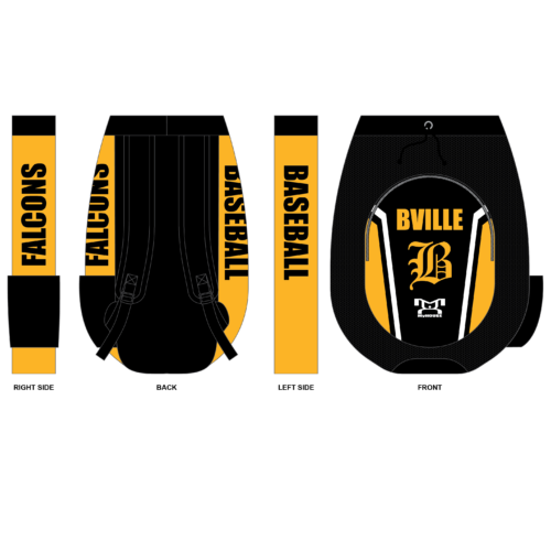 BASEBALL - Brownsville Area Custom Gear Bag
