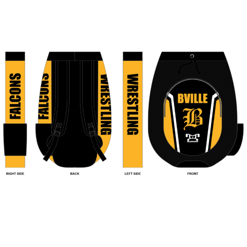 WRESTLING - Brownsville Area Custom Gear Bag