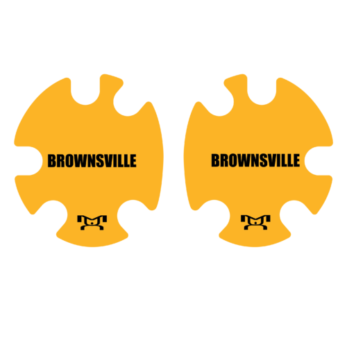 WRESTLING - Brownsville Area Gold Head Gear Decal 2023