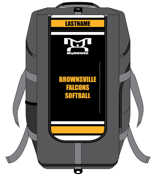 SOFTBALL - Brownsville Area Custom Hybrid Gear Bag (PLEASE ALLOW 6-8 WEEKS***)