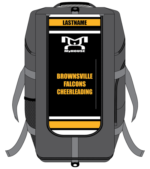 CHEERLEADING - Brownsville Area Custom Hybrid Gear Bag (PLEASE ALLOW 6-8 WEEKS***)