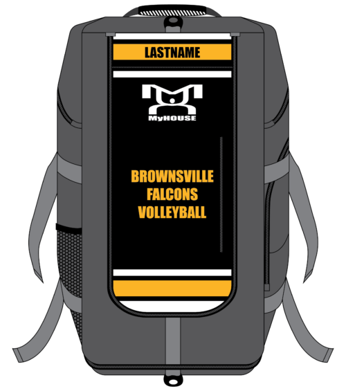 volleyball - Brownsville Area Custom Hybrid Gear Bag (PLEASE ALLOW 6-8 WEEKS***