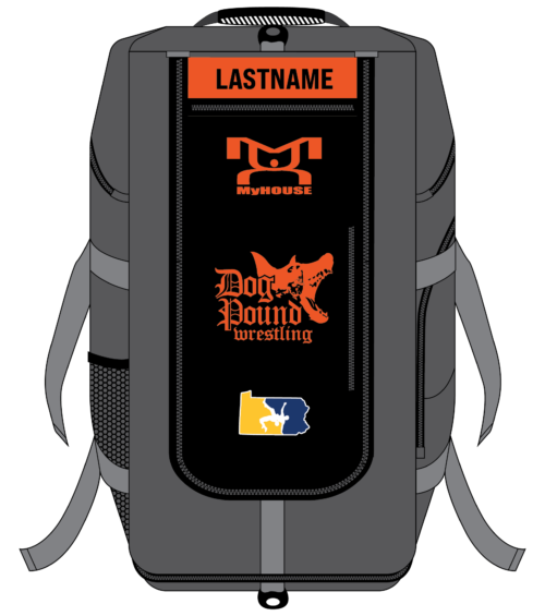 Dog Pound Wrestling Hybrid Gear Bag (THIS WILL SHIP IN 6-8 WEEKS)****