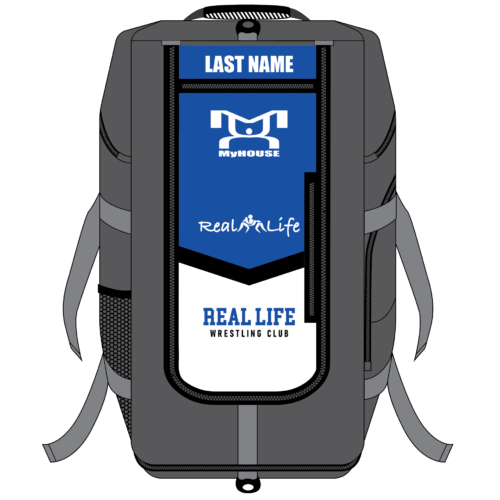 Real Life Wrestling Club Hybrid Gear Bag (THIS WILL SHIP IN 6-8 WEEKS)****