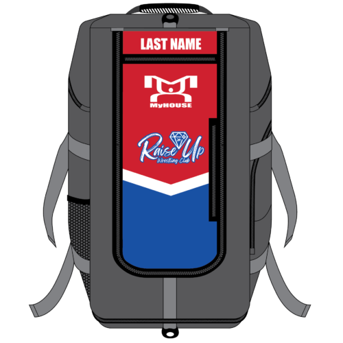 RAISE UP WRESTLING Custom Hybrid Gear Bag (PLEASE ALLOW 6-8 WEEKS***)