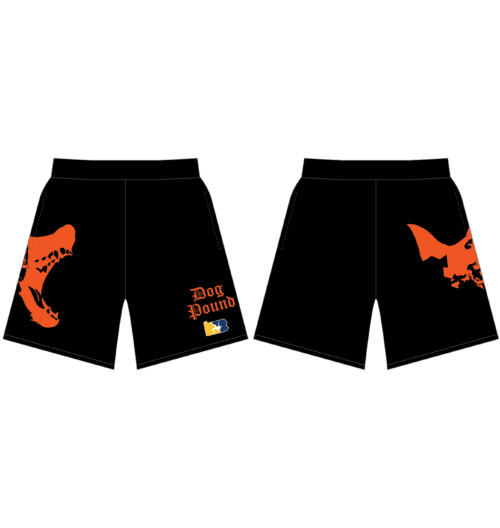 DOG POUND WRESTLING Custom Mesh Shorts