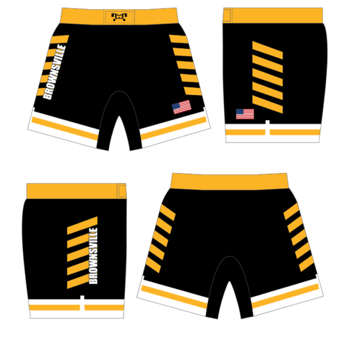WRESTLING- Brownsville AREA TEAM STORE Custom 6" Fight Shorts
