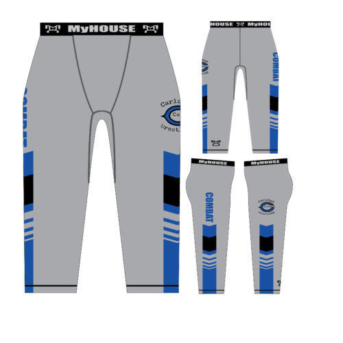 Carlsbad Combat Wrestling Club Custom Men's Legging
