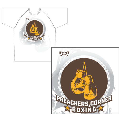 PREACHER’S CORNER Sublimated White Dri-Fit T-Shirt
