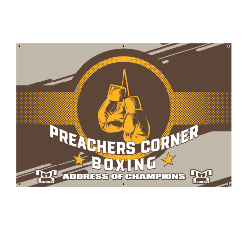 PREACHER’S CORNER Custom Team Banner