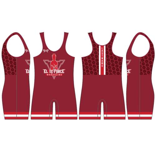 Elite Force Men's Red Singlet 2024