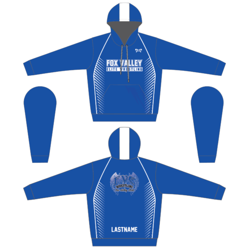 Fox Valley Elite Wrestling Sublimated Hoodie