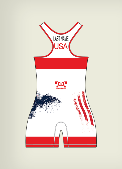 PRE-ORDER Women's MyHOUSE USA Freestyle - White - Image 2