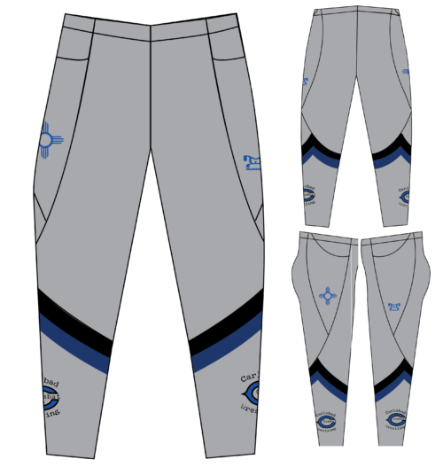 Carlsbad Combat Wrestling Club Custom Full Length Women's Leggings W Pockets