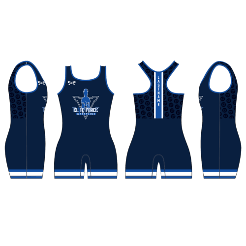 Elite Force Custom Blue Women's Singlet