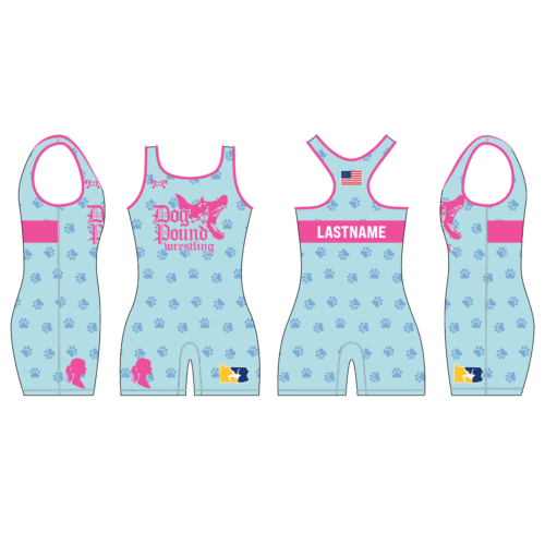 DOG POUND WRESTLING Custom Women's Singlet