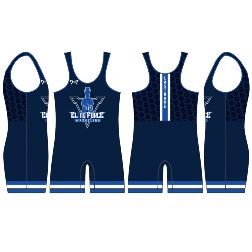 Elite Force Men's Blue Singlet 2024