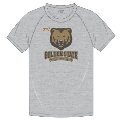 Golden State Wrestling Club Custom Sublimated Decal T Shirt