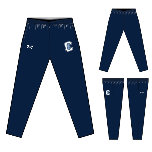 Coral Springs Charter Sublimated Tapered Pants W/ Zipper