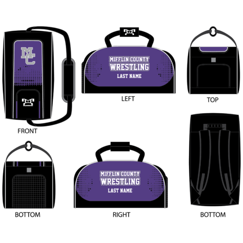 Mifflin County Hortonville Custom Conversion Duffel Bag