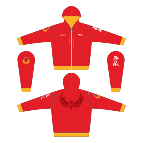 Phoenix Martial Arts Academy Sublimated Full Zip Hoodie