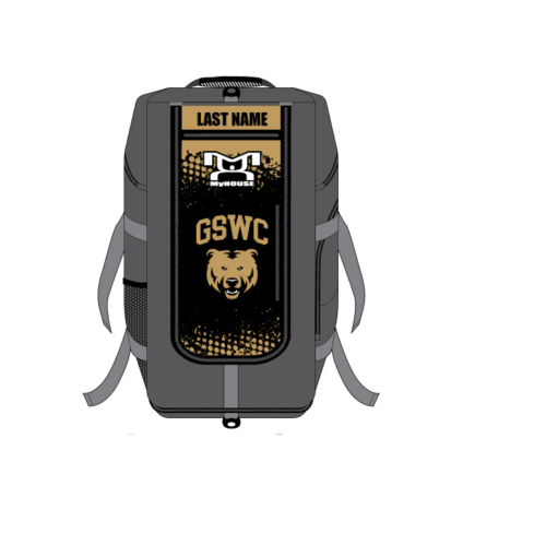 Golden State Wrestling Club Hybrid Gear Bag (THIS WILL SHIP IN 6-8 WEEKS)****