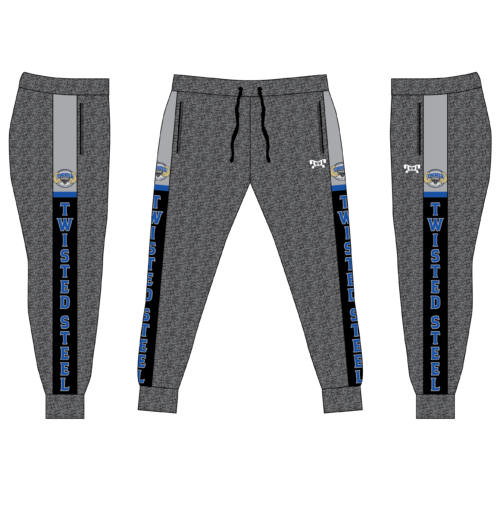 Twisted Steel Custom  Joggers (Heathered fabric may vary in color & texture)